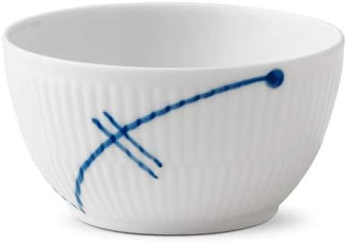 Zahărniță Mega din Porțelan Albastru-Alb, 10 cl, Pictată Manual, 1017342