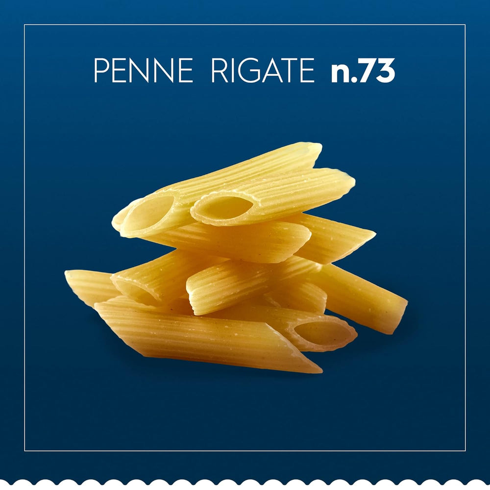 Pâtes Barilla Classic Penne Rigate Nr. 73 de blé dur de haute qualité, toujours al dente (1 x 500 g)