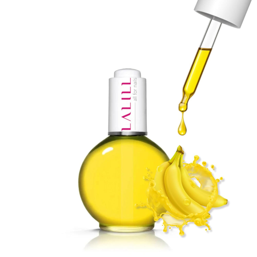 LALILL Nail Cuticle Oil 75Ml - Himbeere Nagelpflegeöl - Nagelöl Pflege Für Nägel Nagelhaut - SPA Maniküre Naildesign Hände - Vegan - Avec Pipette