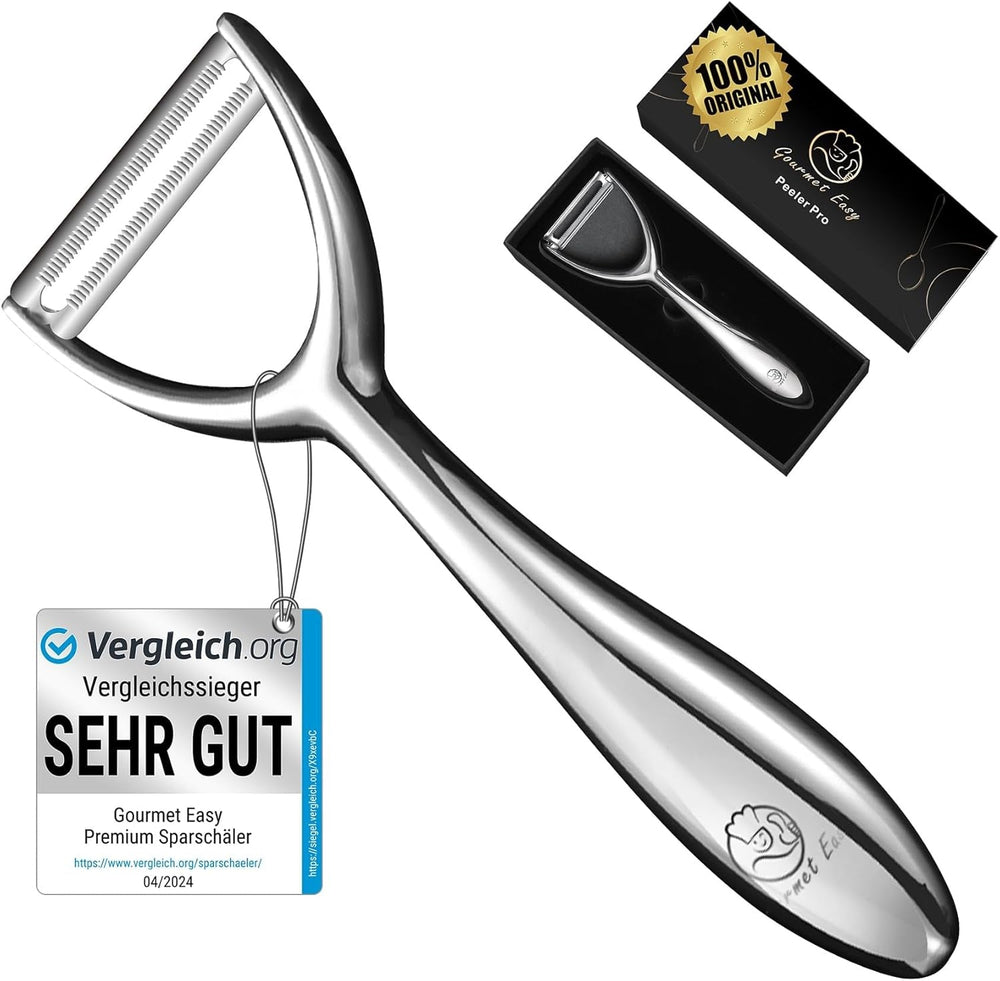 Éplucheur de fruits et légumes en acier inoxydable de qualité supérieure Naty Shop Y Peeler