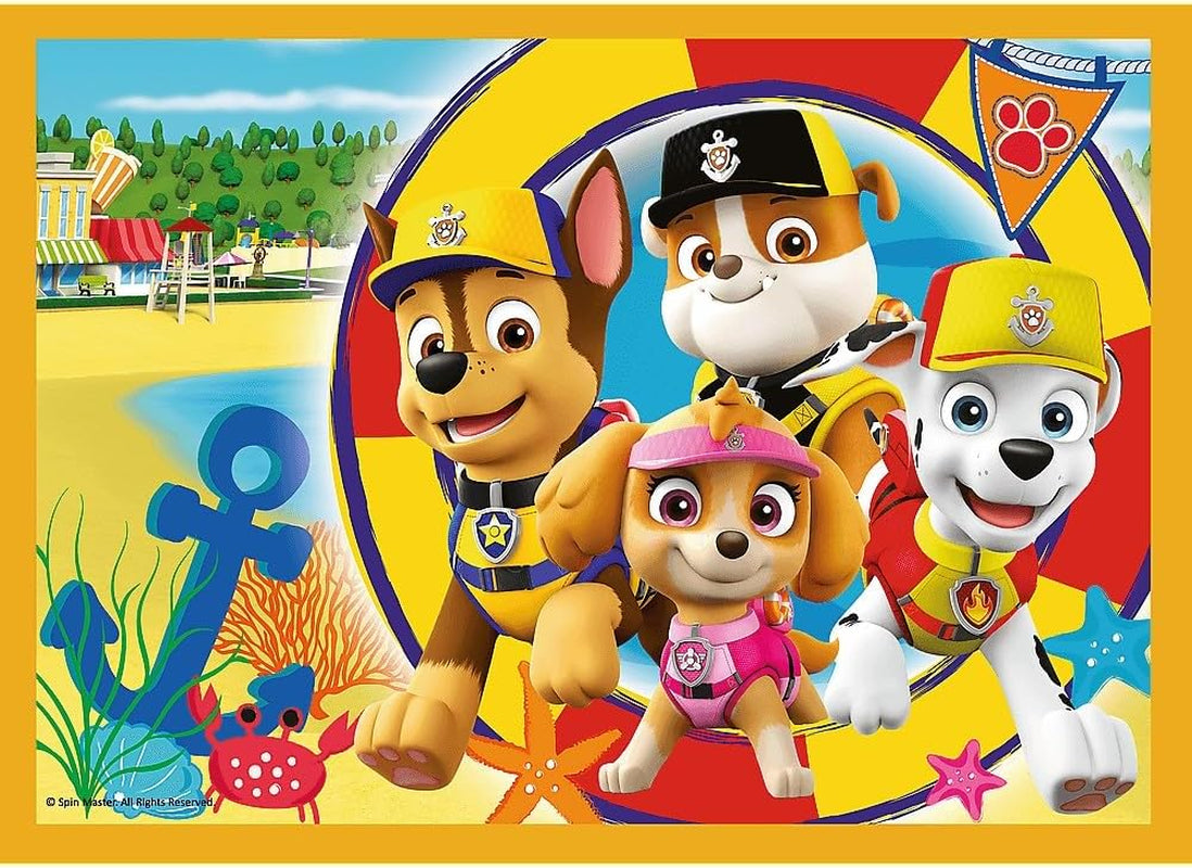 Puzzle 4 en 1 PAW Patrol (Puzzle pour enfants) Puzzle Naty Shop