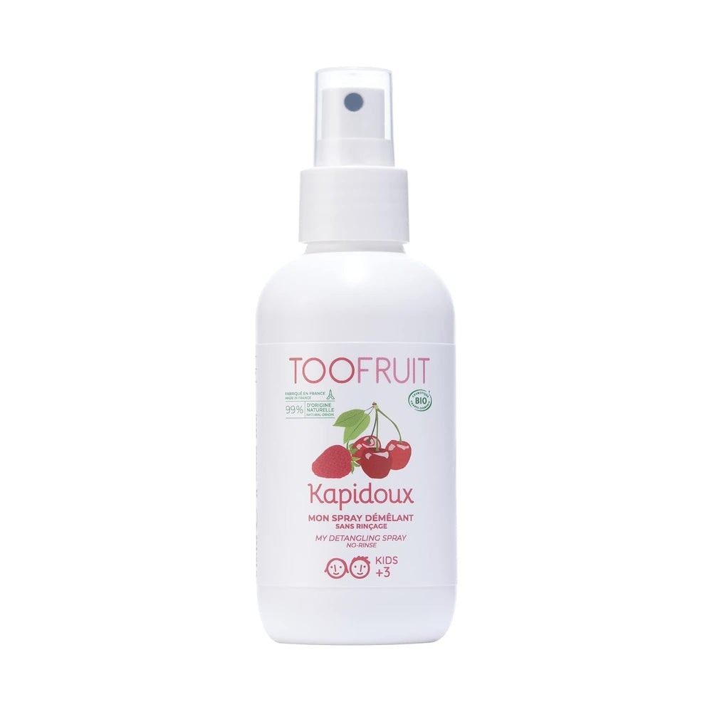 Toofruit Kapidoux Spray Démêlant Fraise Légère 125 ml Produits Démêlants Cheveux Naty Shop Default Title