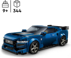 LEGO Speed Champions Ford Mustang Dark Horse Figurines de voiture de sport Jouet de voiture pour enfants à construire, jouer et exposer, cadeau pour garçons, filles et fans de voitures à partir de 9 ans 76920 Ensembles de construction Besuche den LEGO-Store