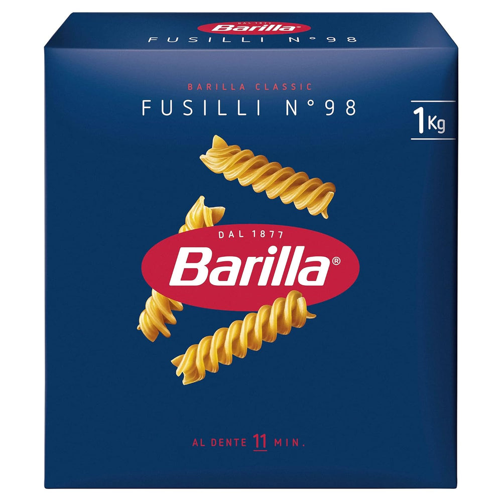 Pâtes Barilla Classic Spaghetti No. 5 à base de blé dur de haute qualité, toujours al dente (1 x 1 kg)