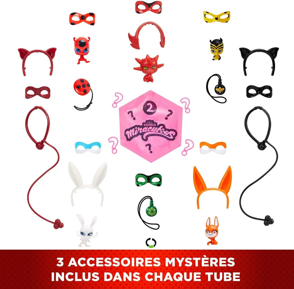 Bandai - Miraculous Ladybug - Poupée Marinette Changement de Couleur Surprise - Poupée Articulée Miraculous, 26 cm + 3 Surprises - Modèle Aléatoire - P50390 Dolls Naty Shop
