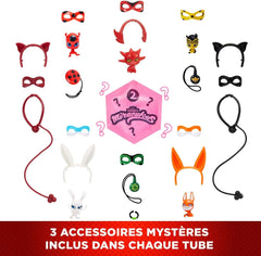 Bandai - Miraculous Ladybug - Poupée Marinette Changement de Couleur Surprise - Poupée Articulée Miraculous, 26 cm + 3 Surprises - Modèle Aléatoire - P50390 Dolls Naty Shop