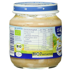 Préparé à partir de bœuf biologique, 125 g