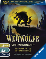 Ravensburger 26703 Jeu de société Loups-garous Pleine Lune Nuit 9 ans et plus Série de jeux d'action pour 3 à 10 joueurs