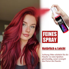 Couleur de laque pour cheveux, teinture pour cheveux en spray rouge temporaire, teinture pour cheveux rouge colorée, teinture pour cheveux lavable, spray de couleur pour cheveux rouge vif, teinture pour cheveux instantanée, teinture pour cheveux de carnaval, Halloween, cosplay, teinture pour cheveux de fête Naty Shop