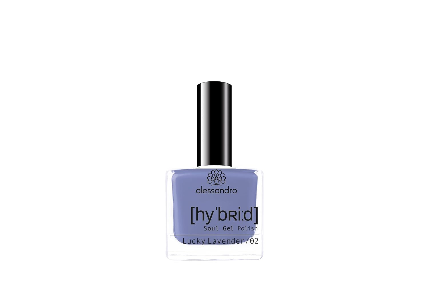 Vernis hybride Alessandro Lucky Lavender - teinte lavande - Des ongles parfaits en seulement 3 étapes, sans LED - Dure jusqu'à 10 jours !