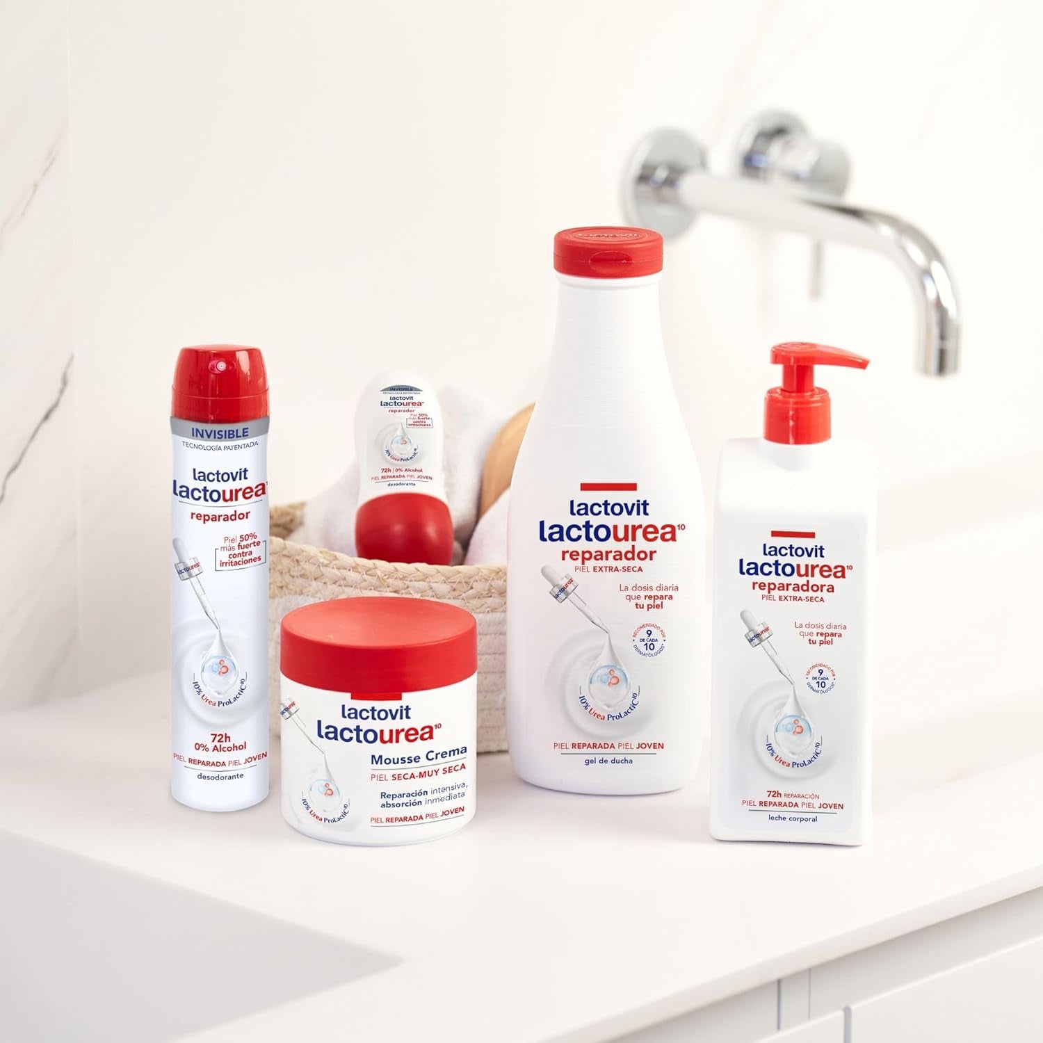 Lactourée réparatrice de lait avec protéines de calcium, absorption douce, 48 heures de préparation et de réparation, adaptée aux peaux sèches et extra sèches, 800 ml