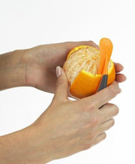Lurch 10047 Éplucheur à Orange avec Lame en Nylon pour un Nettoyage Facile Eplucheur Naty Shop