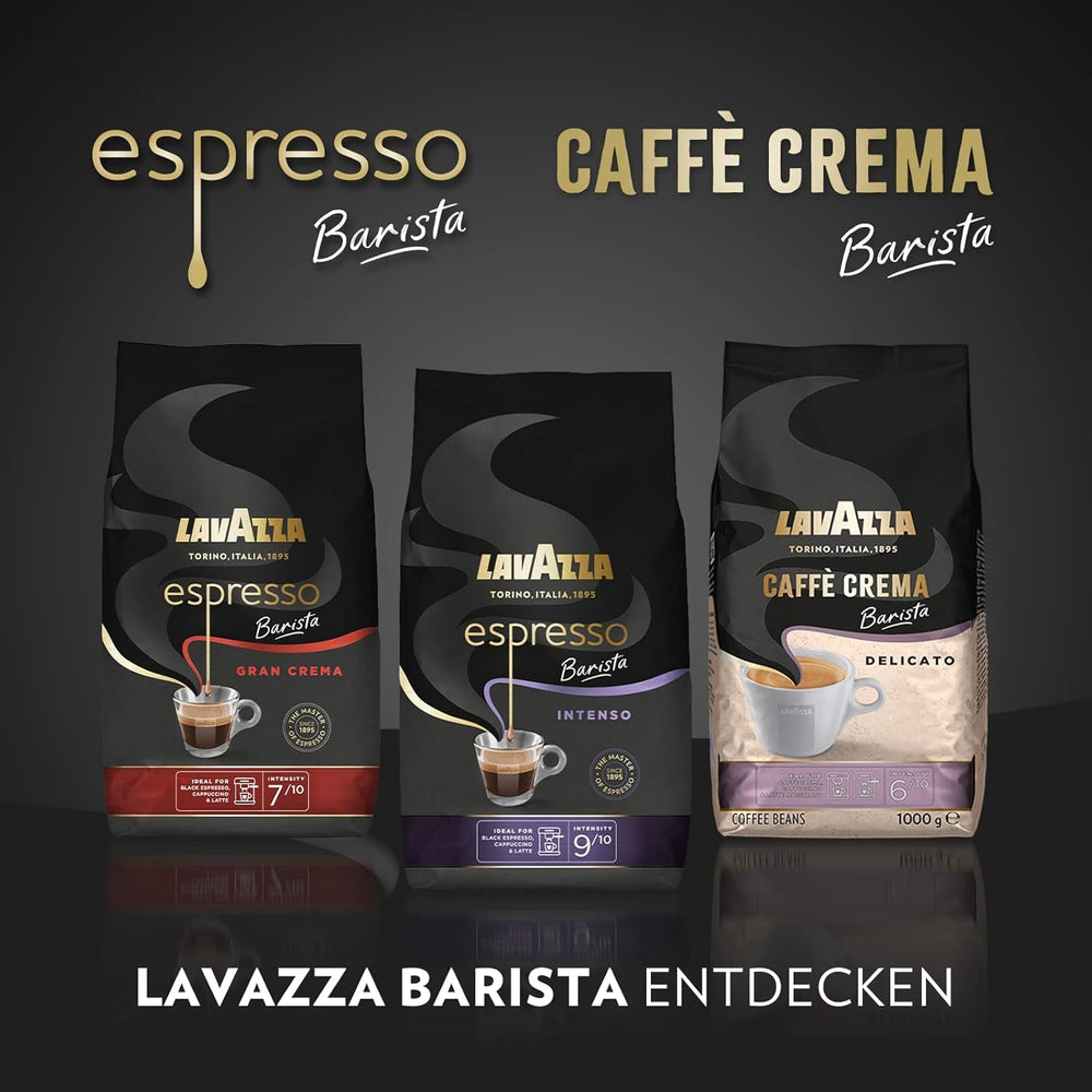 Lavazza Espresso - Barista Gran Crema - Boabe de cafea aromatice - Pachet de 6 (6 x 1 kg)