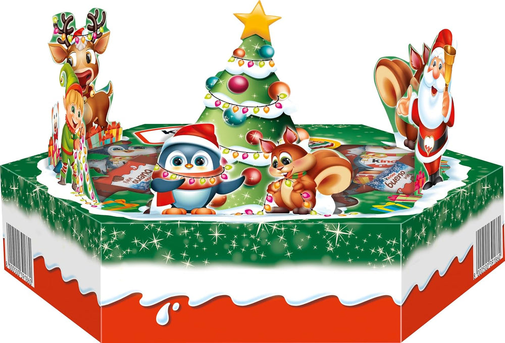 Assiette de Noël Kinder Mix - délicieuses spécialités chocolatées de la gamme Kinder - 143g