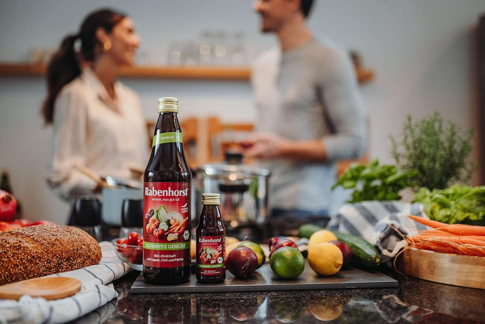 RABENHORST (6 x 700 ml) - Jus de légumes de haute qualité à base de divers légumes au goût épicé intense Boissons sans alcool Naty Shop