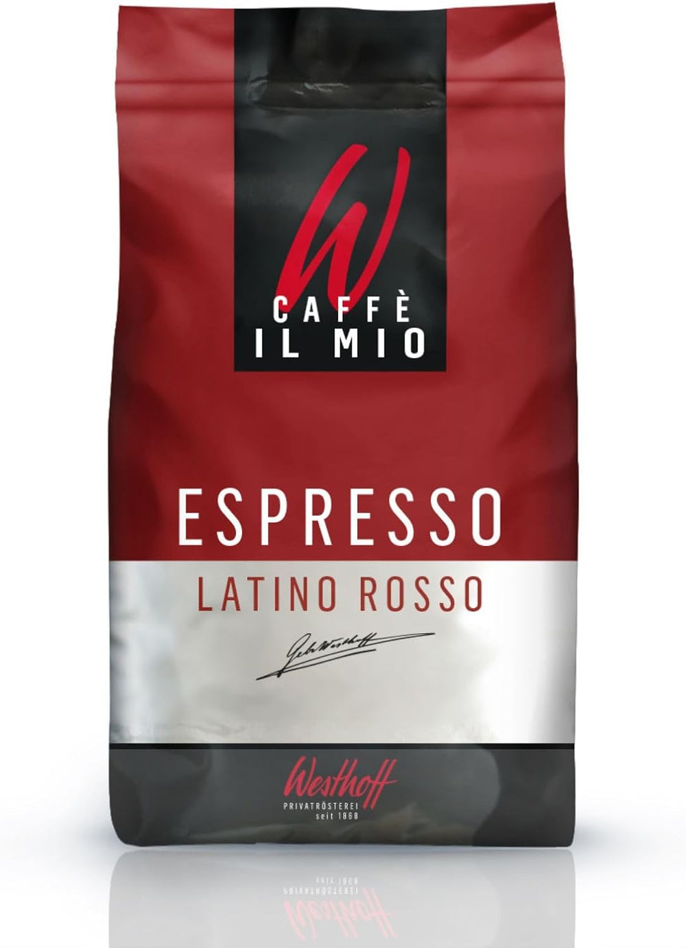 Westhoff Espresso Il Mio Latino Rosso - 8 x 1 kg de café en grains entiers