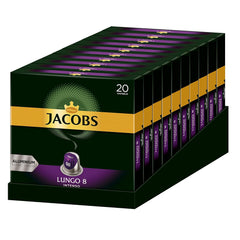 Capsules de café Lungo Intenso, intensité 8 sur 12, 200 capsules de café compatibles Nespresso®*, 10 x 20 Commandes et capsules de café Espresso Intenso, intensité 10 100 capsules de café compatibles Nespresso®*, 10x10