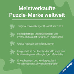 Ravensburger children's puzzle - 12722 Big, wide world - Puzzle harta lumii pentru copii de 8 ani și peste, cu 200 de piese în format XXL Puzzle Naty Shop