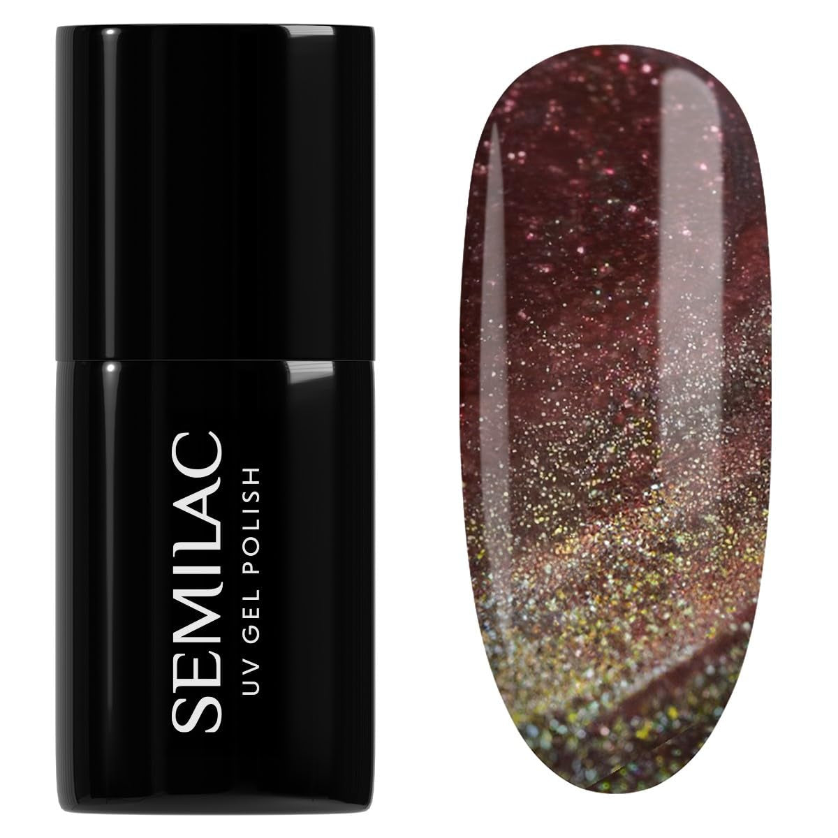 Vernis à ongles UV Semilac 825 Cyber ​​​​Violet 7 ml