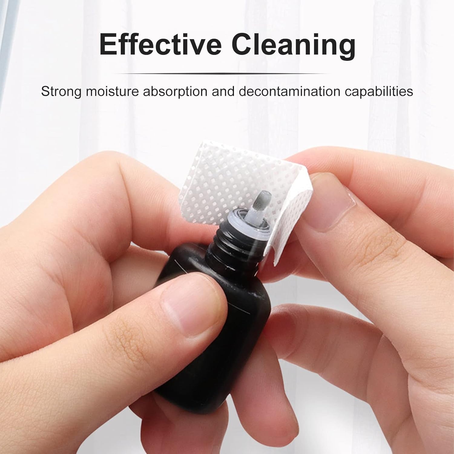 Qufiiry 300 Stück Fusselfreie Nageltücher, Lingettes pour ongles non pelucheuses, Fusselfrei Nagel Wattepads, Nagel Wischtücher Für Cleaner Gelnägel Nagellackentferner Wattepads Nail Wipes Pads