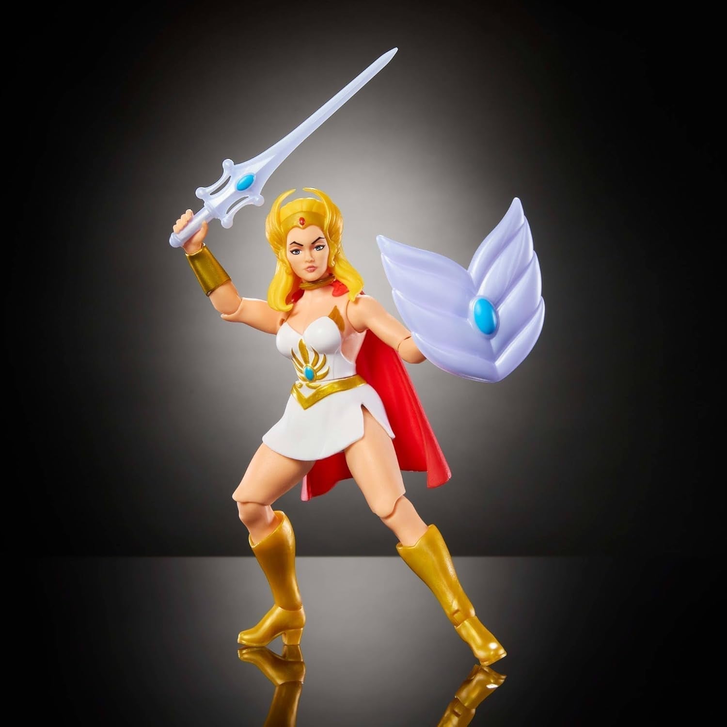 Masters of the Universe Origins She-Ra Cartoon Action Figure Environ 14 cm de haut Héroïne TV des années 1980 Princesse du Pouvoir Conception détaillée et accessoires JBM76 Figurines Naty Shop