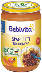Menus A partir de 8 mois Spaghetti Bolognese, paquet de 6 (6 X 220 grammes), moyen Mère et Enfant Naty Shop 220 grammes Spaghetti Bolognese