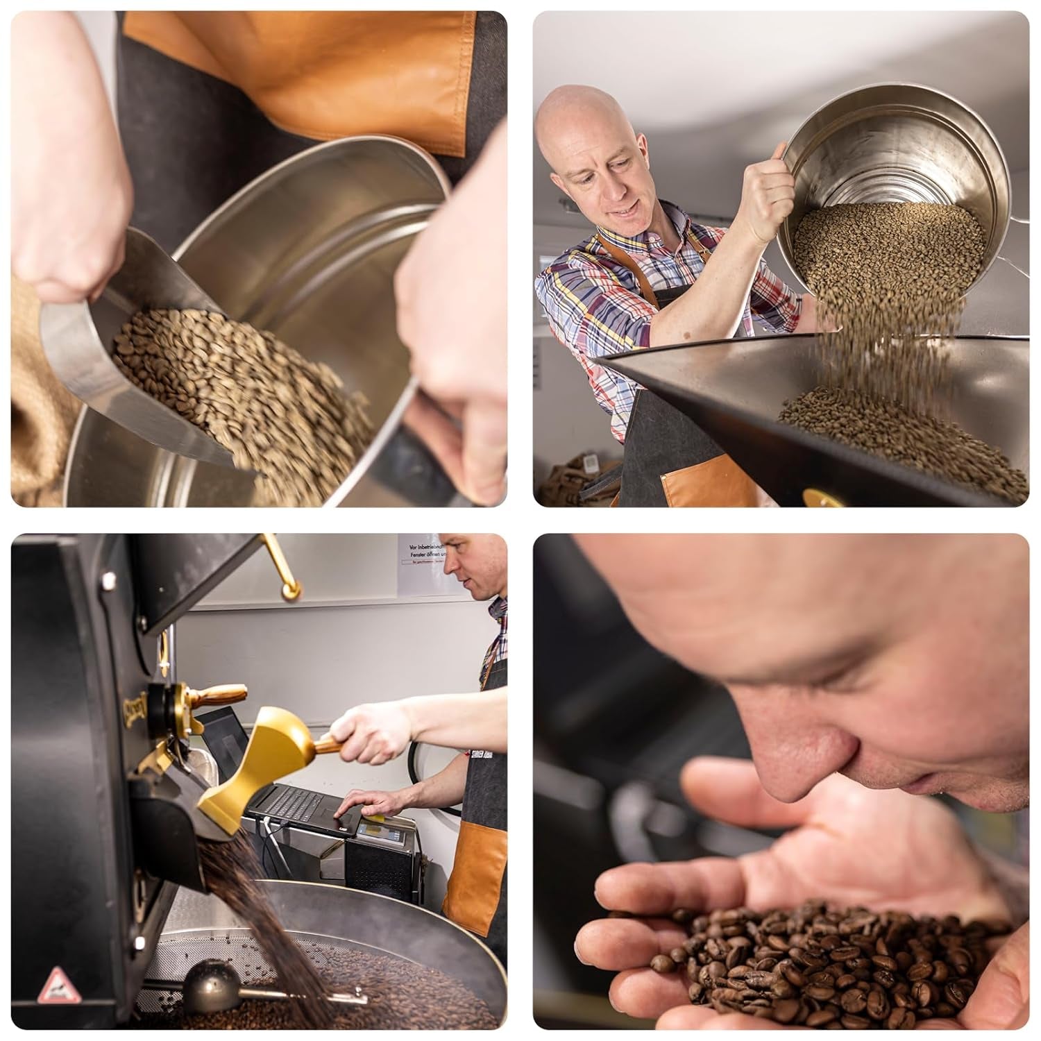 DEVIL'S CUT Espresso intensément torréfié 500g, grains entiers, 40% Arabica - 60% Robusta, fraîchement torréfié à la main, acidité subtile - arôme fort, idéal pour Café Solo, Cortado, Galão, a le goût d'une fête