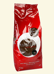 Espresso 2 x 1000 g de grains de café entiers - Un métier de torréfaction italien original pour les plus hautes exigences ! Café, Cappuccino, Expresso, Latte Macchiato