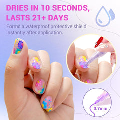 12 couleurs 3D Nagellack Stift Set, Nail Art Pen Nagellackstifte Nageldesign pour DIY Nail Art, Beauty Schönheit, Maniküre Werkzeuge, Zuhause Und Den Nagel-Diy Nageldesign Zubehör