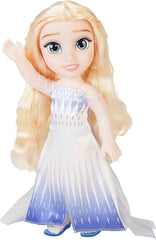 Poupée Elsa Disney La Reine des Neiges 2 - Poupée articulée de 35 cm de haut, vêtue d'une robe tendance emblématique et de longs cheveux flottants pour plus de plaisir, pour les filles âgées de 3 ans et plus, 214894