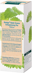 Kneipp Bade, huile de bain à l'huile essentielle naturelle de mélisse indienne et à l'extrait de mélisse, 100 ml Naty Shop