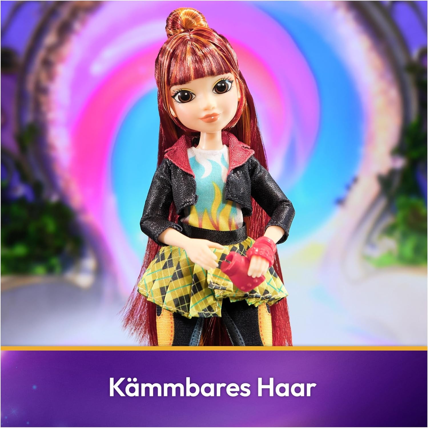 Unicorn Academy Valentina Doll - la poupée originale de la populaire série Netflix, mesure 24 cm de haut et dispose de 5 accessoires pour un jeu de rôle imaginatif, pour les enfants âgés de 4 ans et plus