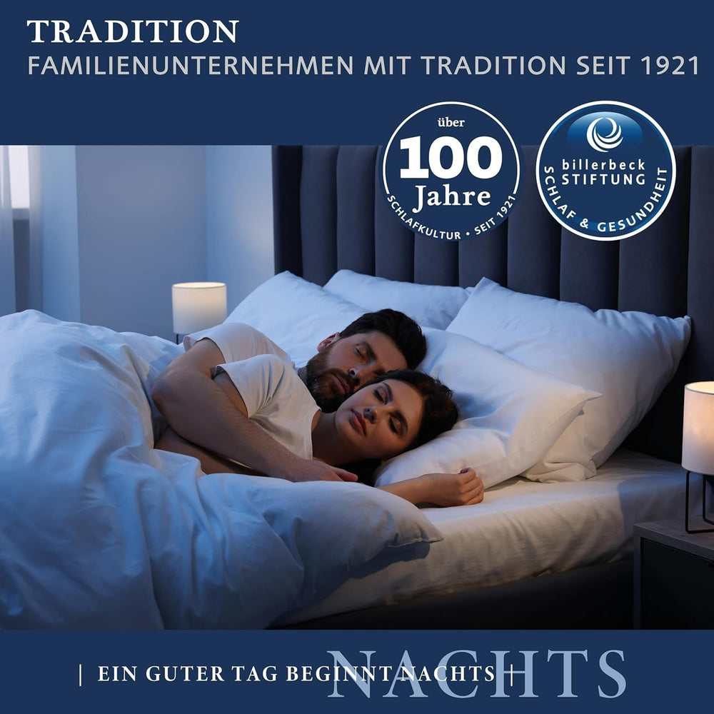 Couette Billerbeck Lina Superlight - Couette en lin - 155 X 220 Cm - Couette d'été, couette rafraîchissante, couette d'été légère - 70% lin, 30% coton, blanc Couettes et couettes Naty Shop