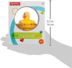 Fisher-Price WaterMates Ducky Ball, Canard drôle en boule de confettis, jouet pour bébé, balle de jeu, jouet de bain, à partir de 3 mois, 75676 Baby Toys Naty Shop