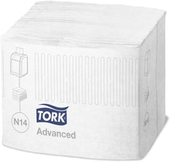 Tork Xpressnap Fit Distributeur de serviettes – 15830 – Distributeur de serviettes avancé N14 Serviettes réutilisables – 2 épaisseurs, blanc – 720 pièces, taille moyenne