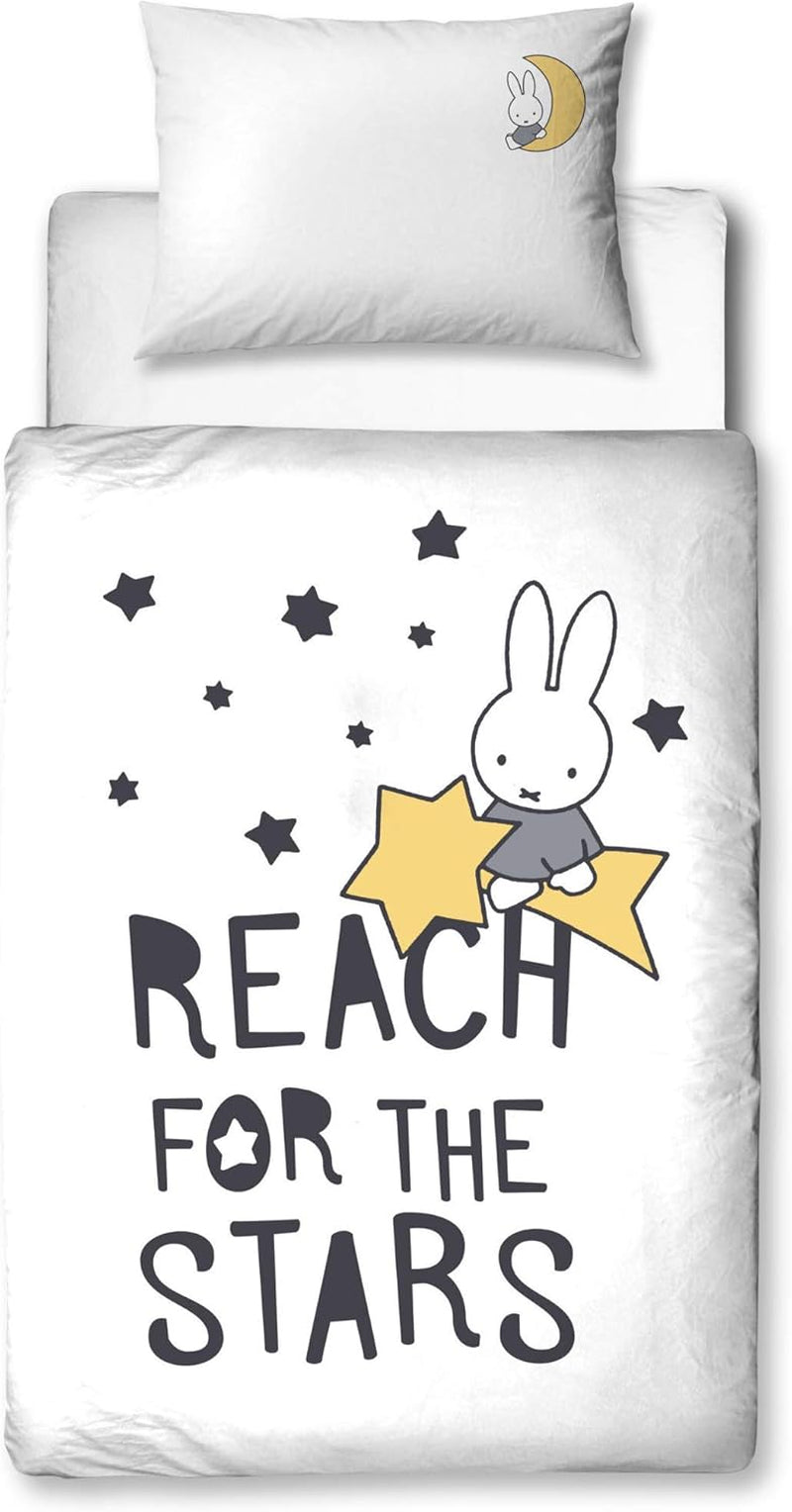 Linge de lit enfant, lapin et étoiles, coton Linge de lit - enfant Naty Shop Default Title