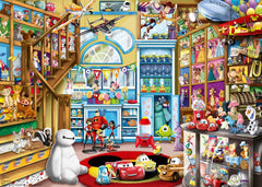 Ravensburger Puzzle 12000527 - Dans le magasin de jouets - Puzzle Disney 1000 pièces pour adultes et enfants à partir de 14 ans Puzzle Naty Shop Retro