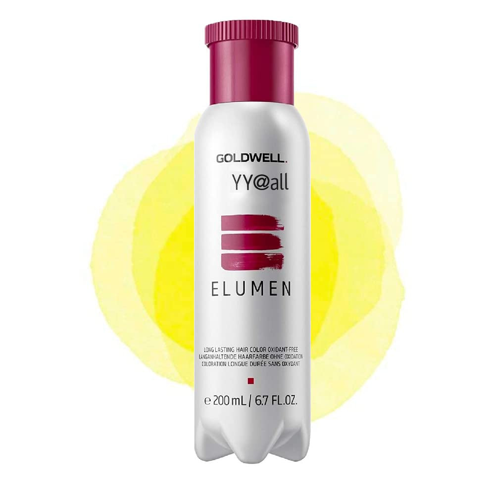 Goldwell Elumen Color Pure Red RR@all 200 ml teinture pour cheveux Naty Shop Pure Yellow Yyall 200 ml (1 paquet)