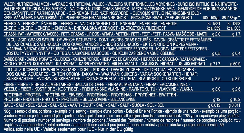 Penne Rigate Barilla pâtes de blé dur n. 73 – Paquet de 1 (1x5kg)