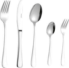 Ménagère Sylvia En acier inoxydable 18/0 Poli 30 pièces Cuisine Naty Shop