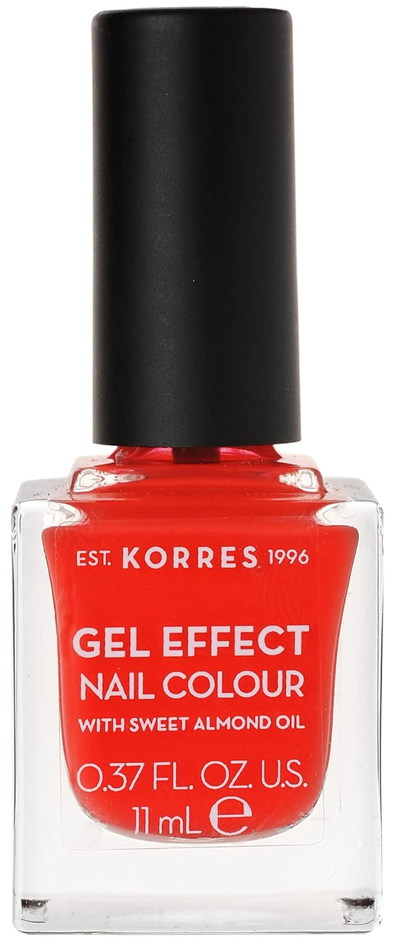 Vopsea de unghii Korres Sweet Almond - 53, roșu regal