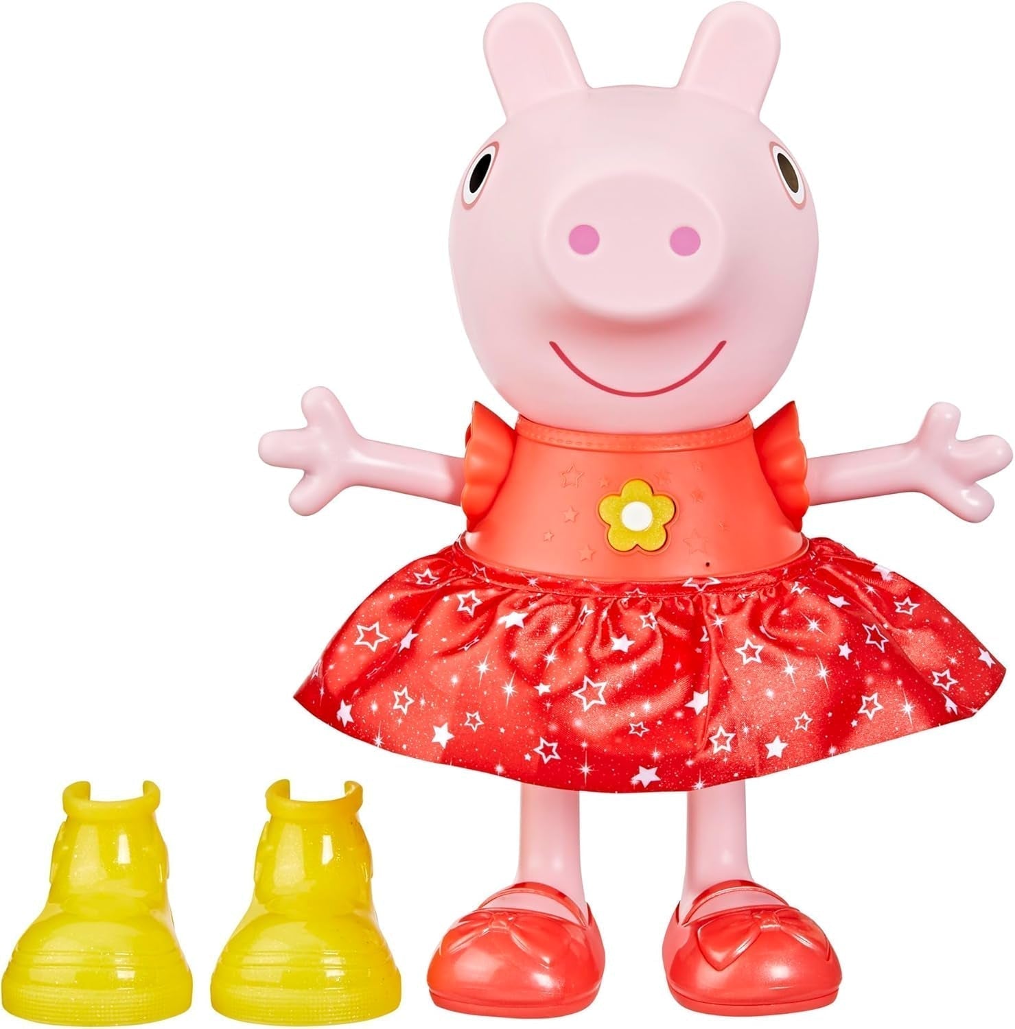 Peppa Pig Peppa'S Mud Puddle Party Doll - Version allemande, poupées roses ou roses Naty Shop