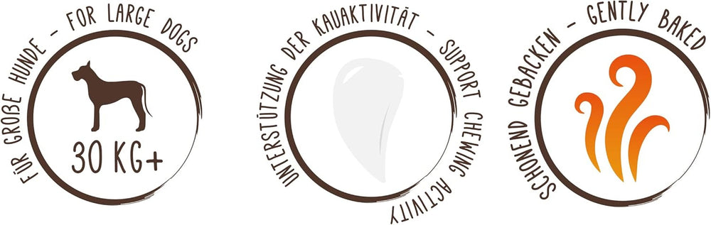 Sammy´S Müslitaler | Knusprig Gebackene Hundesnacks | 5-Korn-Müslitaler Für Deine Große Fellnase (Ab 30 Kg) | 1 Kg de Céréales Naty Shop