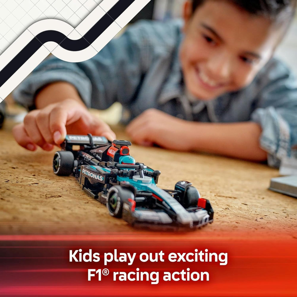 LEGO Speed Champions Mercedes-Amg F1 W15 Race Car - Jouet figurine de Formule 1 - Modèle de voiture à collectionner et à construire - Cadeau pour les garçons et les filles à partir de 10 ans ou les fans adultes 77244 Jeux de construction Besuche den LEGO-Store