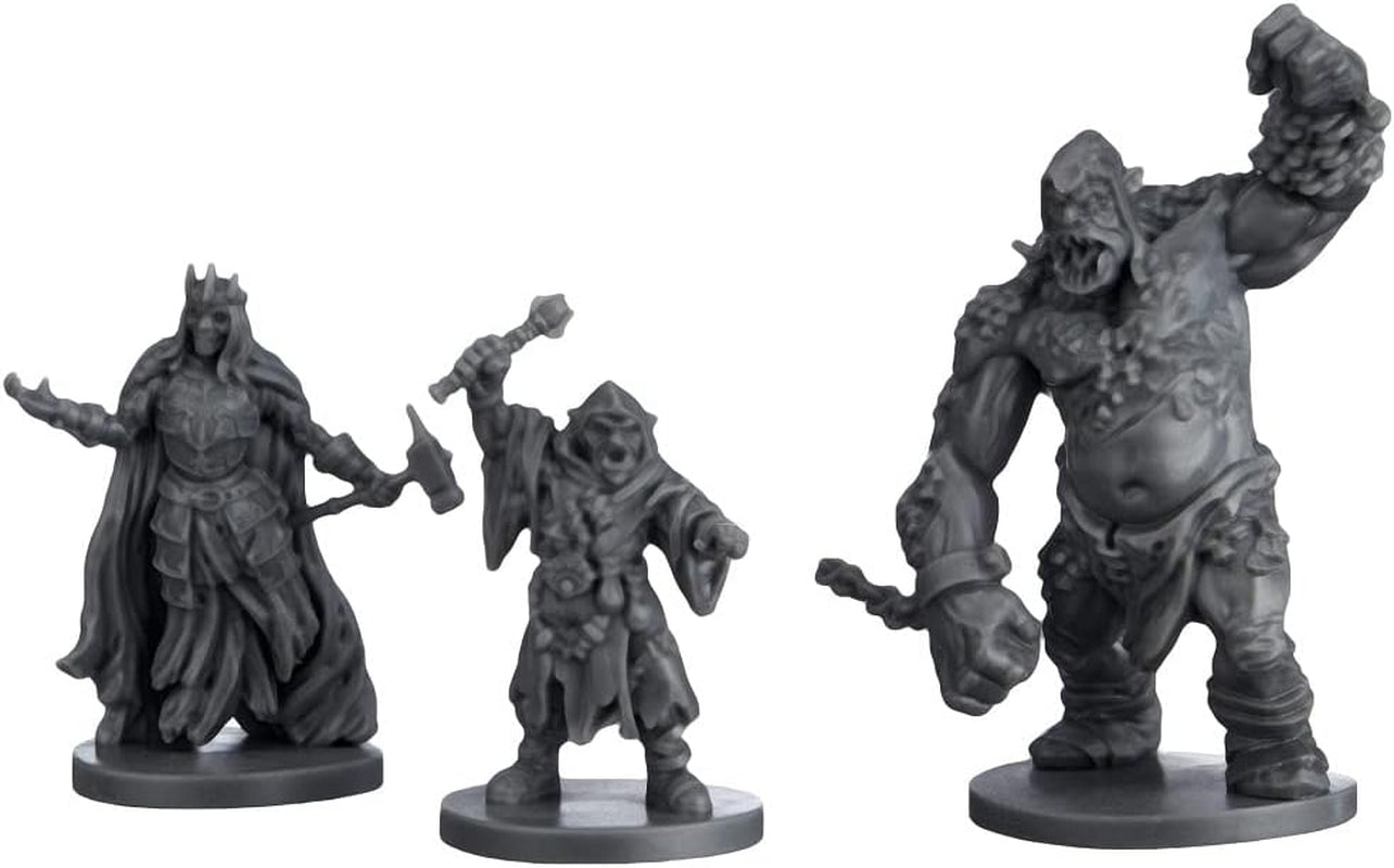 Fantasy Flight Games, Le Seigneur des Anneaux : Voyages vers la Terre du Milieu, Ensemble de base, Jeu expert, Dungeon Crawler, 1 à 5 joueurs, 14 ans et plus, 60 minutes et plus, Allemand, Multicolore.