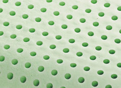 Oreiller à mémoire de forme Marcapiuma, vert, naturel, aux herbes, 2 pièces Oreillers standards Naty Shop