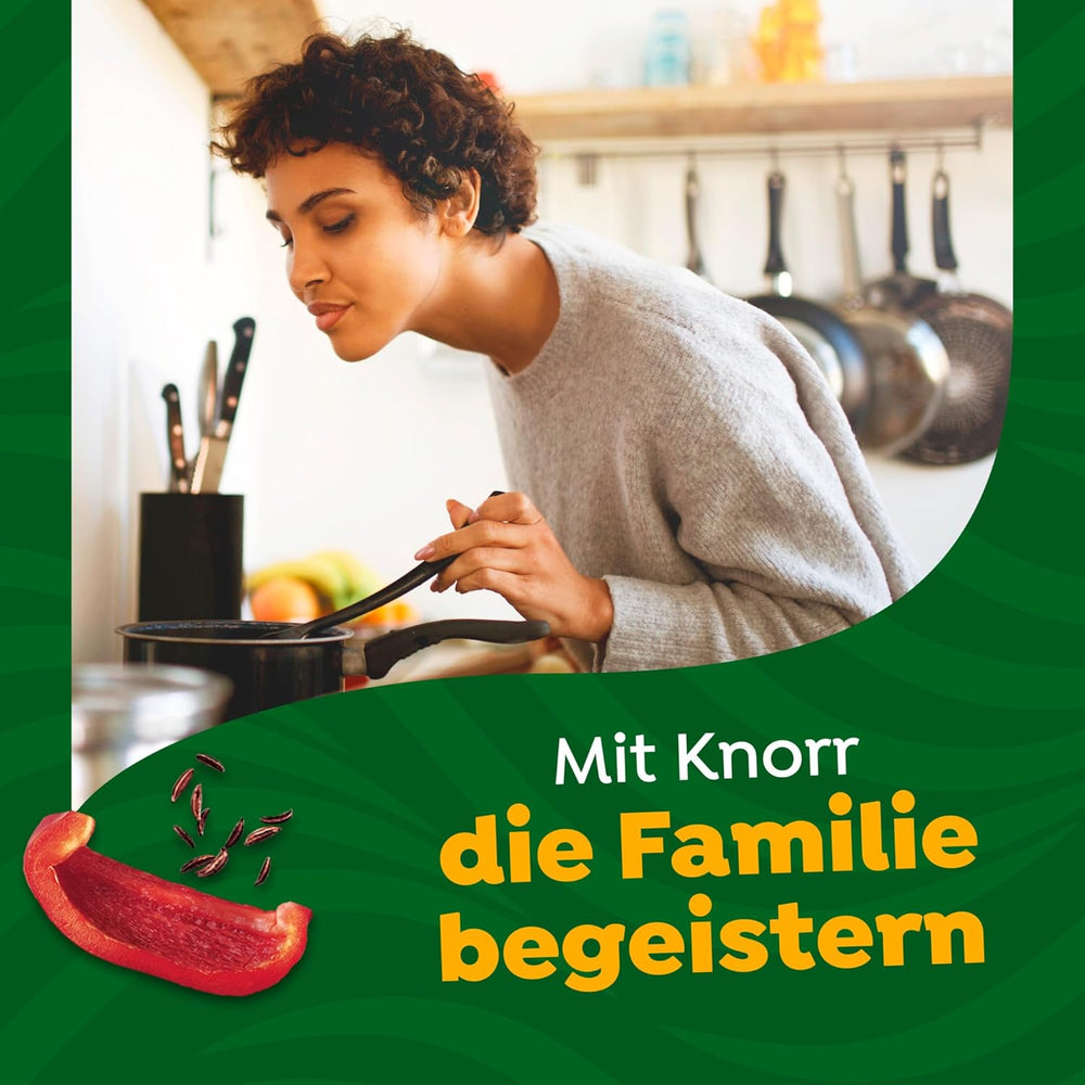 Knorr Fix Würzmischung Paprika-Gulash pour un leckeres Fleischgericht avec des ingrédients naturels 4 portions