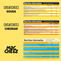 Cultured Foods Vegan 3-er Set Macaroni au fromage végétalien, sauce Gouda, sauce cheddar, Laktosefrei sans gluten MAC & CHEEZ CHEATCHEEZ