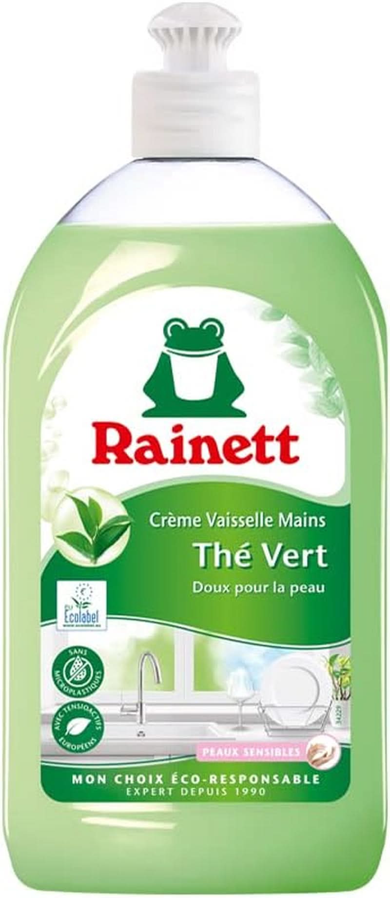 Détergent pour les mains - Formule hypoallergénique - Thé vert - 500 ml Détergents de cuisine Naty Shop Default Title