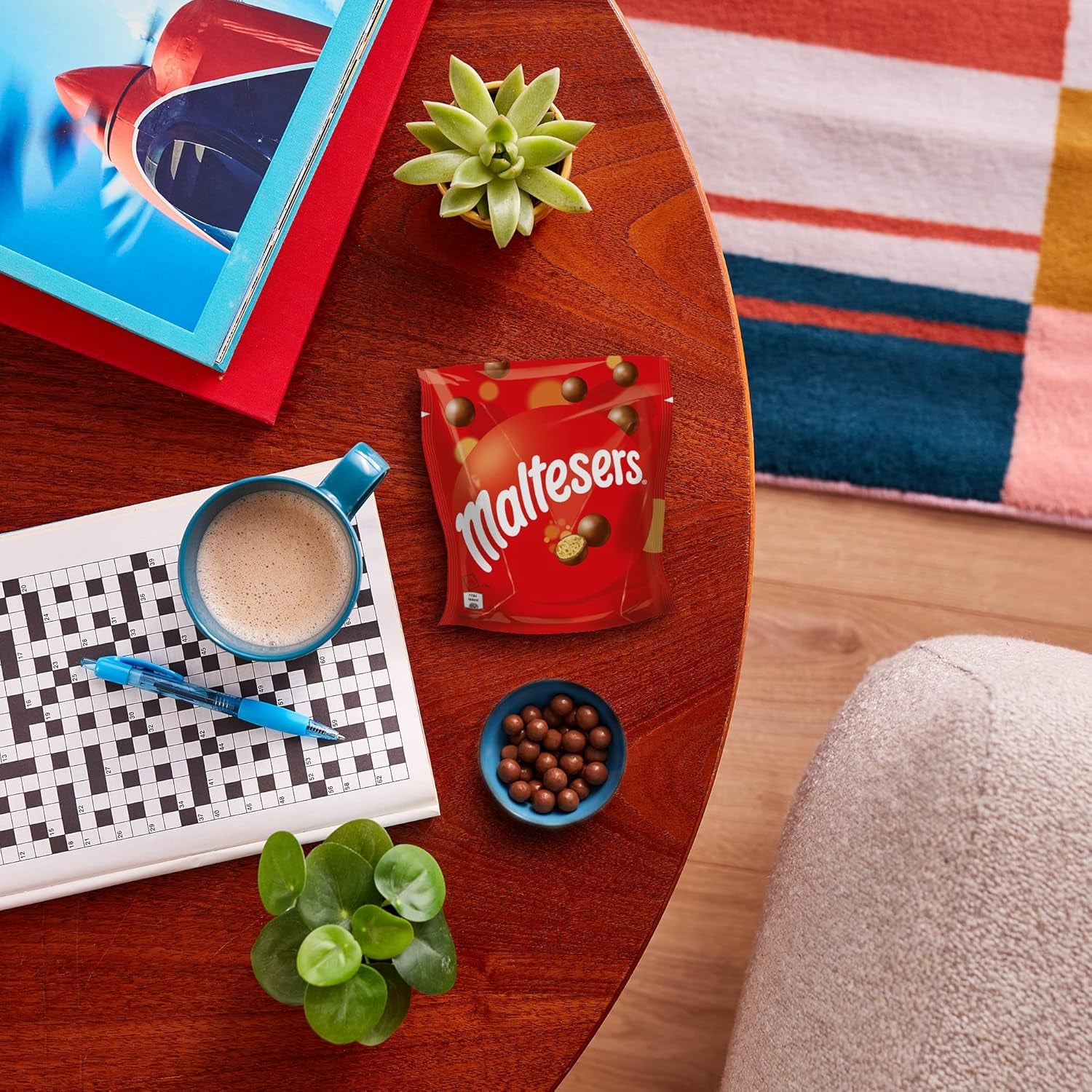 Boules de chocolat Maltesers au centre croustillant et léger, collation au chocolat aérée, 1 paquet (1 x 175 g)